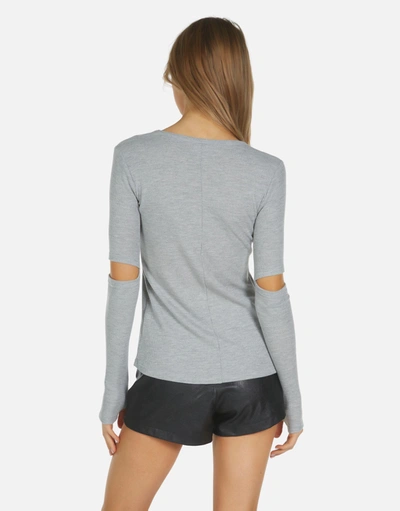 Lauren Moshi X Motley Crue Amora X Shout At The Devil In Heather Grey