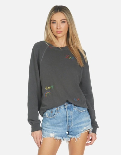 Lauren Moshi Anela Hippie Girl In Pigment Black