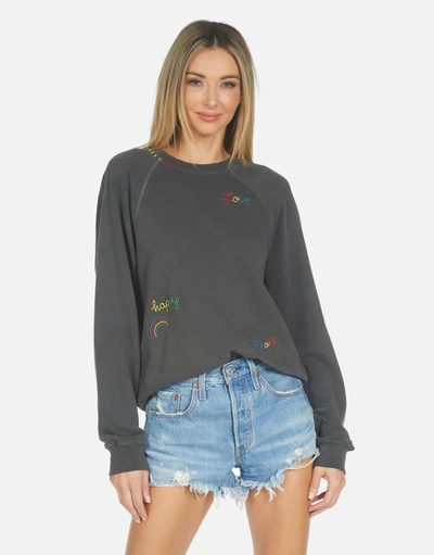 Lauren Moshi Anela Hippie Girl In Pigment Black