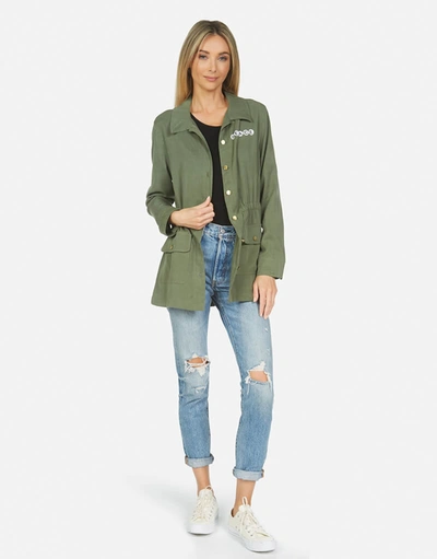 Lauren Moshi Ashanti Bracelet Lip In Military
