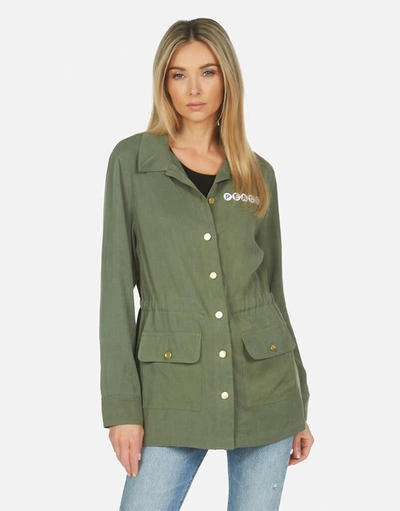 Lauren Moshi Ashanti Bracelet Lip In Military