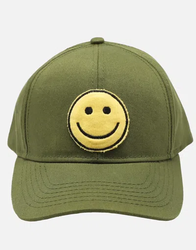Lauren Moshi Bay Happyface Patch In Military