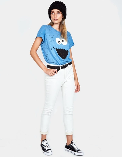 Shop Lauren Moshi Bess Cookie Monster In Riptide