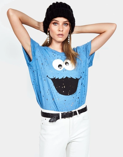 Lauren Moshi Bess Cookie Monster In Riptide