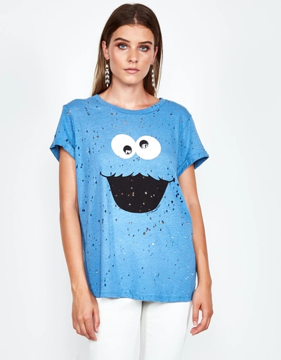 Shop Lauren Moshi Bess Cookie Monster In Riptide