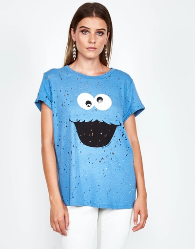 Lauren Moshi Bess Cookie Monster In Riptide
