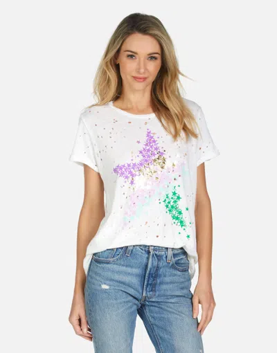 Lauren Moshi Bess Star Confetti In Milk