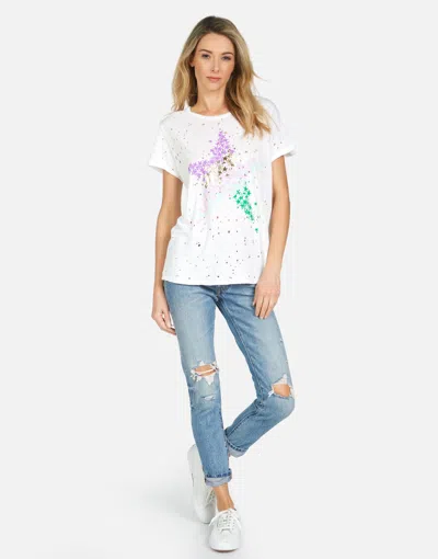 Lauren Moshi Bess Star Confetti In Milk