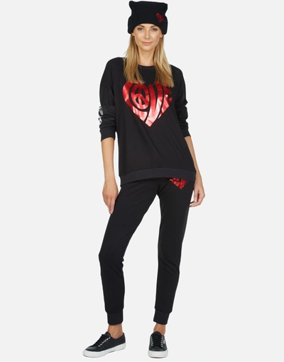 Shop Lauren Moshi Blix Love Heart In Black