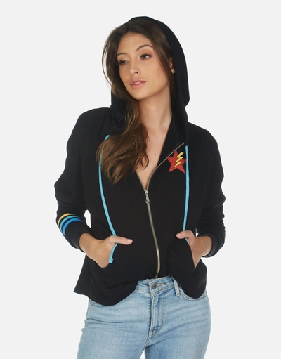 Lauren Moshi Bonita Rainbow Lighting Eye In Black/ Teal
