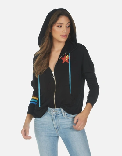 Lauren Moshi Bonita Rainbow Lighting Eye In Black/ Teal