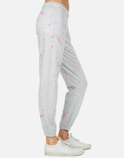 Lauren Moshi Brynn Airbrush Peace In Heather Grey