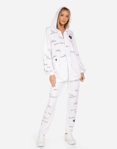 Lauren Moshi Brynn Happy Thoughts In White
