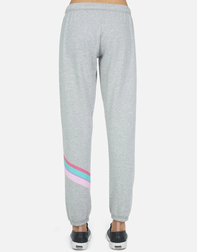 Lauren Moshi Brynn Rainbow Ray Peace In Heather Grey
