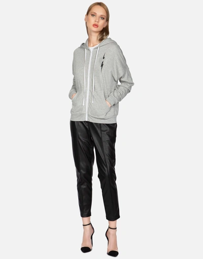 Lauren Moshi Chandra Happy Lightning Love In Heather Grey