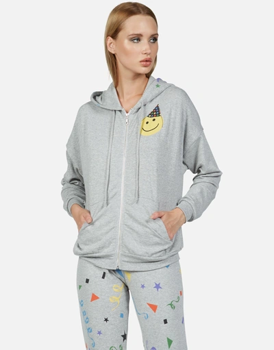 Lauren Moshi Corinne Happy Party In Heather Grey