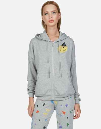 Lauren Moshi Corinne Happy Party In Heather Grey