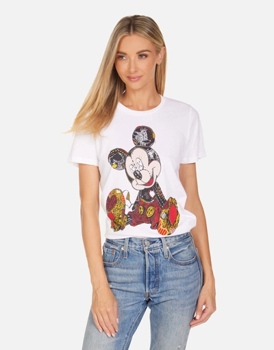 Shop Disney X Moshi Croft Patchwork Mickey In White