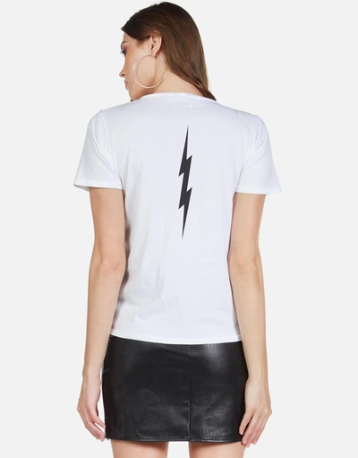 Shop Lauren Moshi Croft Peace Lightning In White