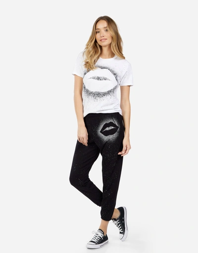Lauren Moshi Croft Splatter Kiss In White