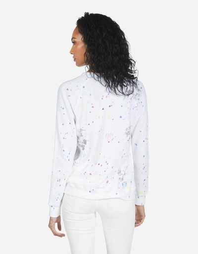 Lauren Moshi Darby Peace Teddy In Punk Stain