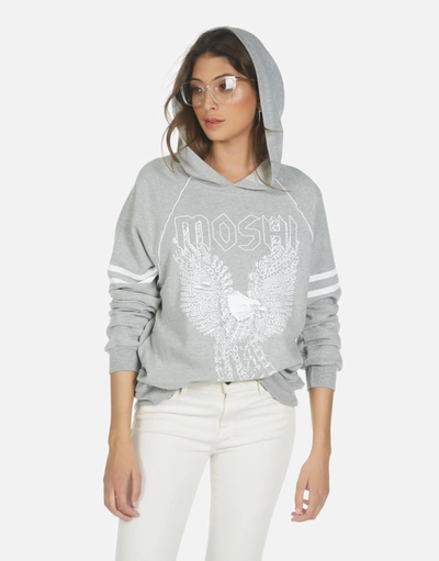 Shop Lauren Moshi Davina Moshi Eagle In Heather Grey