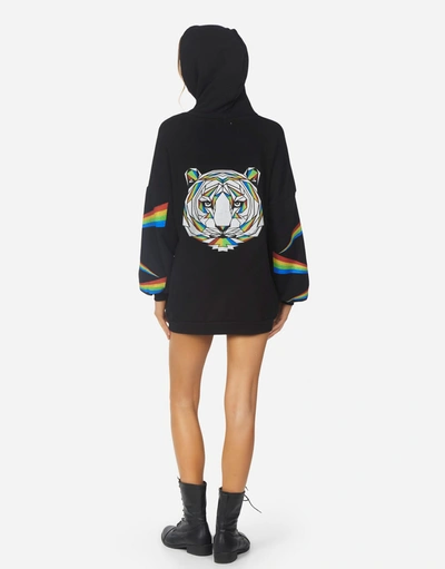 Lauren Moshi Desiree Geo Tiger In Black