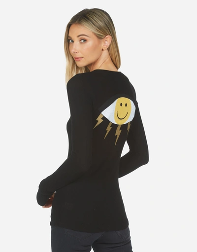 Lauren Moshi Diem Punk Happy Eye In Black