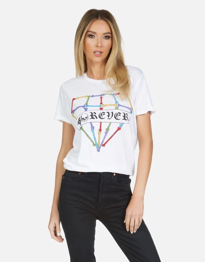 Lauren Moshi Edda Bone Diamond In White
