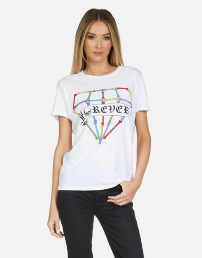 Lauren Moshi Edda Bone Diamond In White
