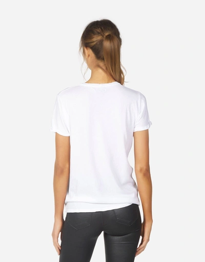 Lauren Moshi Edda Geo Tiger In White