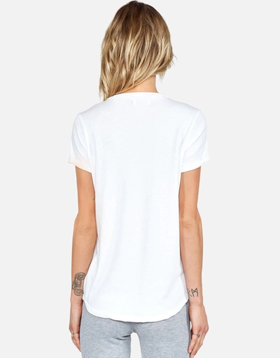 Lauren Moshi Edda Rainbow Gap Mouth In White