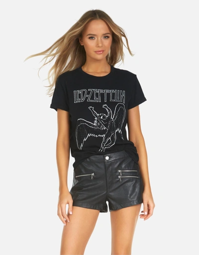 Shop Lauren Moshi X Edda X Led Zeppelin Outline In Black