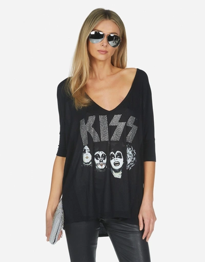 Shop Lauren Moshi X Kiss Eva X Kiss In Black