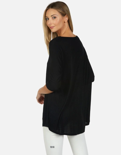 Lauren Moshi X Eva X Love Heart In Black