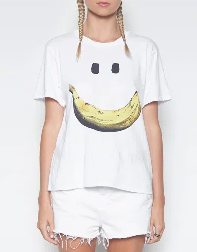 Lauren Moshi Evie Happy Banana In White
