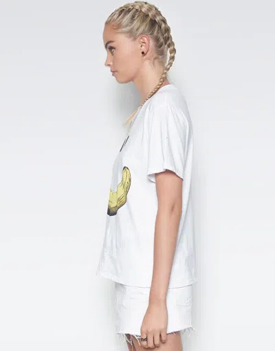 Lauren Moshi Evie Happy Banana In White