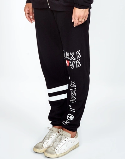Lauren Moshi Gia Make Love Not War In Black