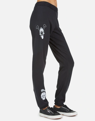 Lauren Moshi Gia Mickey Crew In Onyx