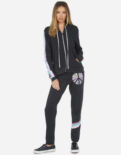Lauren Moshi Gia Rainbow Ray Peace In Onyx