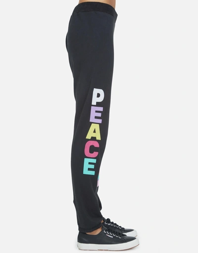 Lauren Moshi Gia Rainbow Ray Peace In Onyx