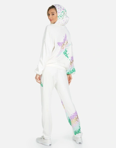 Lauren Moshi Gia Star Confetti In Milk