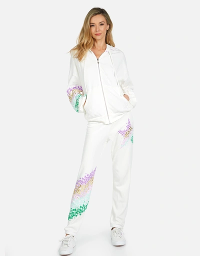 Lauren Moshi Gia Star Confetti In Milk