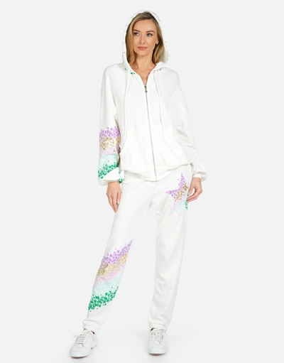 Lauren Moshi Gia Star Confetti In Milk