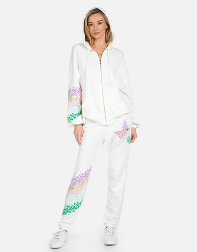 Lauren Moshi Gia Star Confetti In Milk