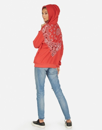 Lauren Moshi Harmony Bandana Gypsy Girl In Brick