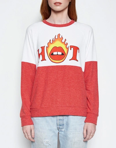 Lauren Moshi Henson Hot Lips In White Cayenne