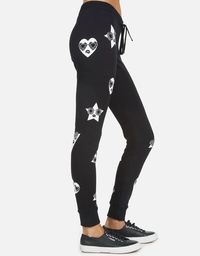 Lauren Moshi Jess Bling Face In Black