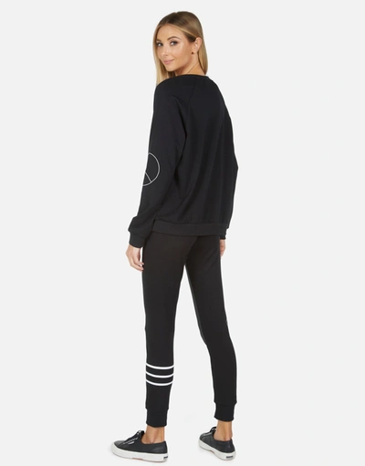Lauren Moshi Jess Lipstick Peace In Black