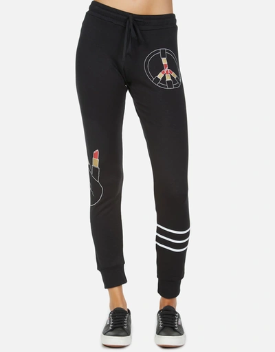 Lauren Moshi Jess Lipstick Peace In Black